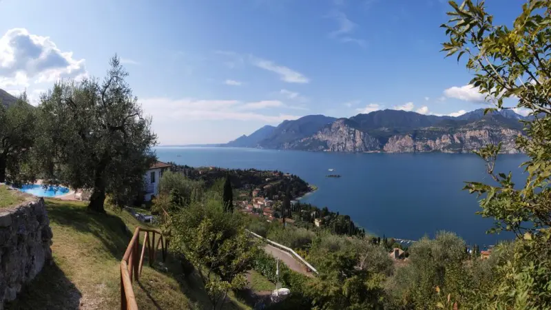Vista dal giardino