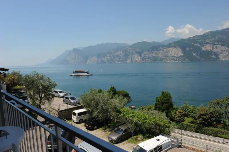 Vista dal balcone